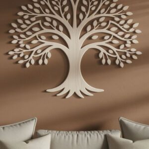 White Tree Wall Design