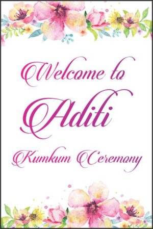 Kumkum Ceremony Board