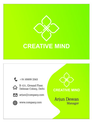 Premium Visiting Card Design